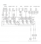 Hydraulic distributor Nordhydraulic RS276 type Loglift